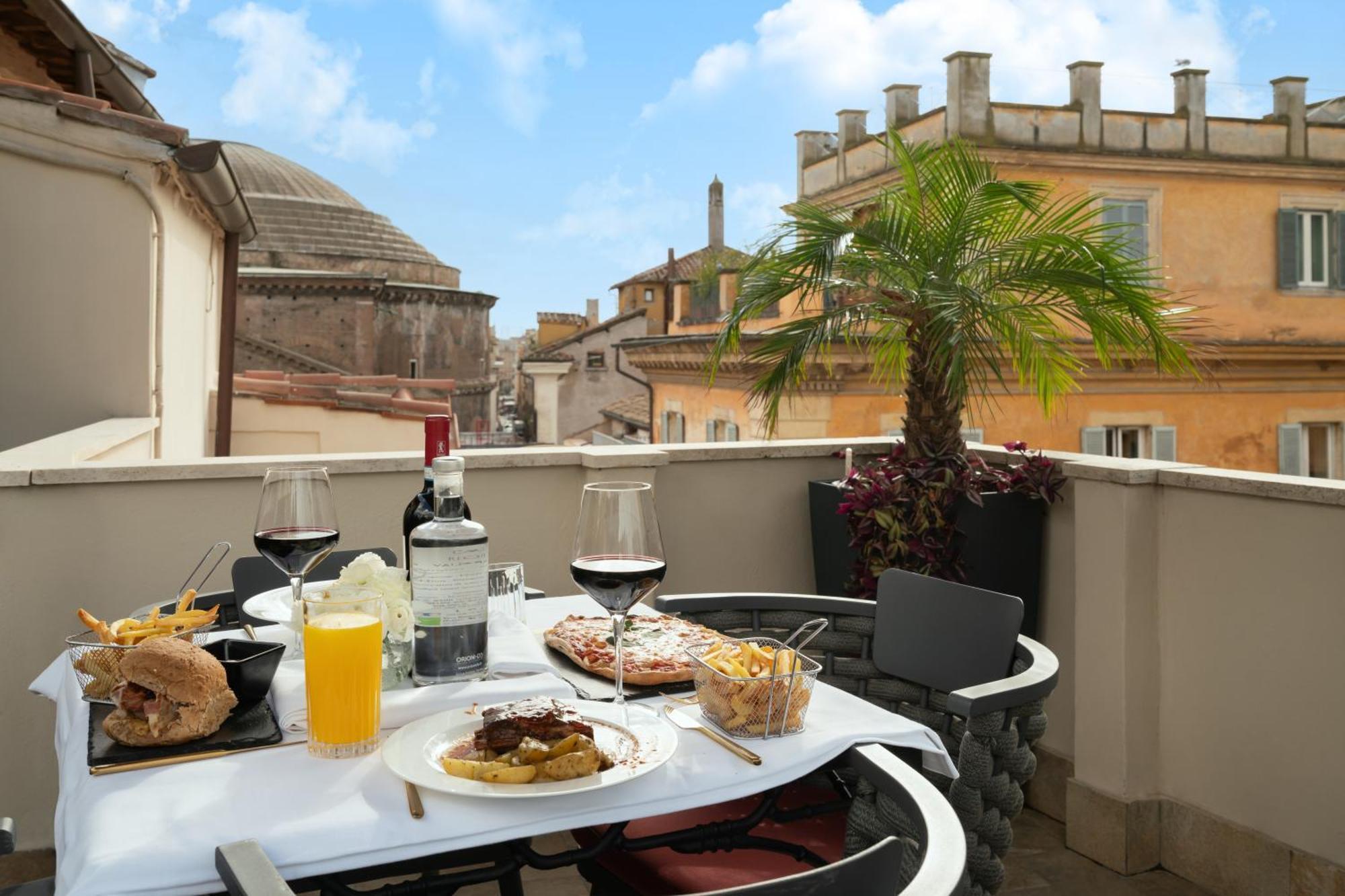 Antico Albergo Del Sole Al Pantheon Рим Экстерьер фото